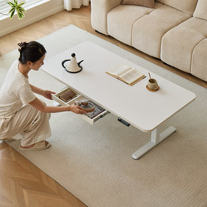 Mesa de centro eléctrica elevable con altura ajustable, mesa baja, escritorio, muebles para sala de estar, apartamento, hotel, <span class=keywords><strong>casa</strong></span> de huéspedes, venta al por mayor - Product Image 1