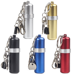 Bouteille de carburant portable pour briquet, pendentif porte-clés, conteneur d'huile de kérosène scellé et étanche, accessoire pour fumeurs, plusieurs couleurs disponibles - Product Image 1