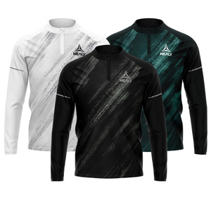 Fabricant de vêtements Polyester Club Team Logo Football Sportswear Veste ajustée à glissière pour hommes - Product Image 1