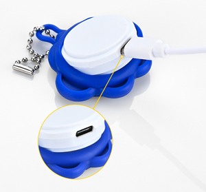 Multi funzionale colorato LED ricaricabili Gel di silice notte all'aperto cane Pet ciondolo ciclismo Sport zaino a sospensione - Product Image 4