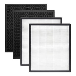 Filtre HEPA de remplacement H126 compatible avec Partu BS-10, comprend 2 filtres HEPA et 6 pré-filtres à charbon actif, ensemble pour usage domestique - Product Image 1