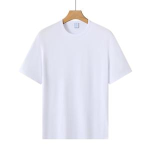 T-shirt à col rond avec logo personnalisé, écologique, décontracté chic, 100% polyester, manches courtes, vêtements de travail pour groupe/école - Product Image 6
