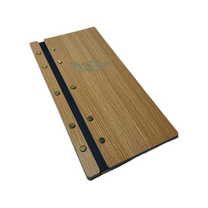 Kẹp <span class=keywords><strong>menu</strong></span> gỗ, khung <span class=keywords><strong>menu</strong></span> gỗ, bìa đựng <span class=keywords><strong>menu</strong></span> gỗ khổ A4, B5, Legal, Letter, có thể tùy chỉnh logo, dành cho quán bar, nhà hàng - Product Image 5