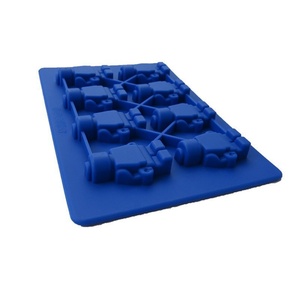 TangChu DIY <b>Silicone</b> Robot Chocolate Mold Ice Tray Handmade Cookies Cake <b>Baking</b> Mold Oven Safe Bulk Pack - Product Image 3