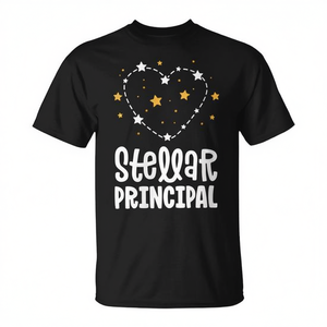 T-shirt Stellar pour l'équipe d'administration de l'école primaire, pour la rentrée scolaire - Product Image 2