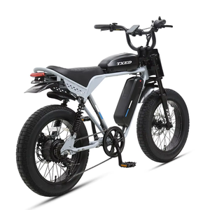 Bicicleta Eléctrica TXED de 20'' Estilo Retro, de Gran Potencia, Tipo <span class=keywords><strong>Chopper</strong></span>, Motocicleta Eléctrica - Product Image 3