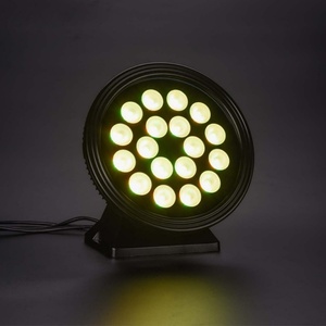 Proyector LED de Pared para Exteriores, Redondo, RGBW, Impermeable IP65, 4 en 1, 72W, para Decoración de Edificios, Hoteles, Fuentes - Product Image 2