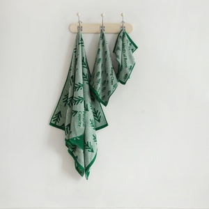 Nouvelle série de couleurs printemps/été – <span class=keywords><strong>Serviette</strong></span> de bain en coton peigné longues fibres de classe A, jacquard teint en fil 100 % coton, motif <span class=keywords><strong>sapin</strong></span> - Product Image 6