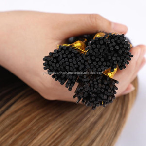 ผมต่อปลายจริงผมคนทำจากผมจริงผมต่อแบบรัสเซียทำจากผมเรมี่ดิบ100% ผมแท้ - Product Image 2