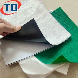 Geomembranas Compuestas de 3mm 5mm con Geotextil PP PET para Estanques, Geomembrana de 1mm 1.5mm 2mm Marruecos - Product Image 1