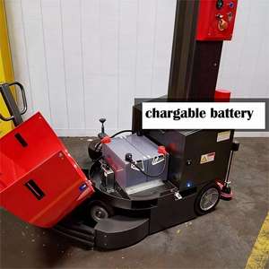 Machine d'emballage de film étirable pour palettes mobiles, certifiée CE, autopropulsée, automatique, hauteur maximale du colis 2,4 m - Product Image 4