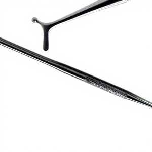 Lime à dentister manuelle en argent, 6 pouces, à extrémité unique, avec poignée moletée, pour obturations d'amalgame, instrument chirurgical de classe I - Product Image 3