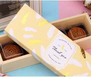 OEM Custom China Style Paper Box Designs Moon Cake Box <strong>Hard</strong> Paper Box With Paper Bag - Product Image 4