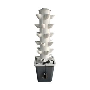 Sistema di Coltivazione Idroponica Verticale Fai-da-Te per Balcone con Coppette di Colonizzazione Staccabili in PP, Torre Verticale per Giardino Domestico e Serra - Product Image 1