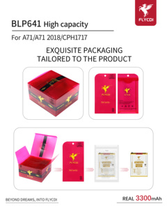 FLYCDI Entrega Rápida, Fabricante <span class=keywords><strong>Chino</strong></span>, Venta al por Mayor, Batería Recargable de Iones de Litio de 3300 mAh para Teléfonos Móviles OPPO <span class=keywords><strong>A71</strong></span> FB0101 en Stock - Product Image 5