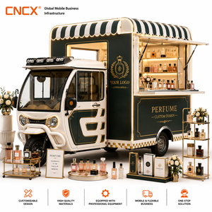 Chariot alimentaire mobile personnalisable avec congélateur et chauffe-plats, et équipement commercial pour la <span class=keywords><strong>vente</strong></span> de hot-dogs, remorque à café, et services alimentaires - Product Image 1