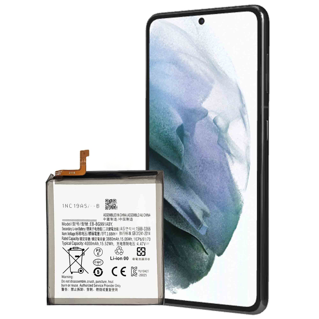 Cell Phone Rechargeable Battery EB-BG991ABY 3.88V 4000mah for Samsung S21 4G S21 5G G991 Li-ion Battery
