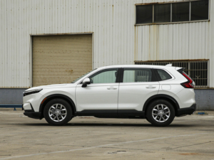 2024 <span class=keywords><strong>Honda</strong></span> CR-V <span class=keywords><strong>SUV</strong></span> pour l'Europe véhicule énergétique boîte de vitesses automatique entraînement AWD direction gauche sièges en cuir voiture d'occasion foncée pour adultes - Product Image 4