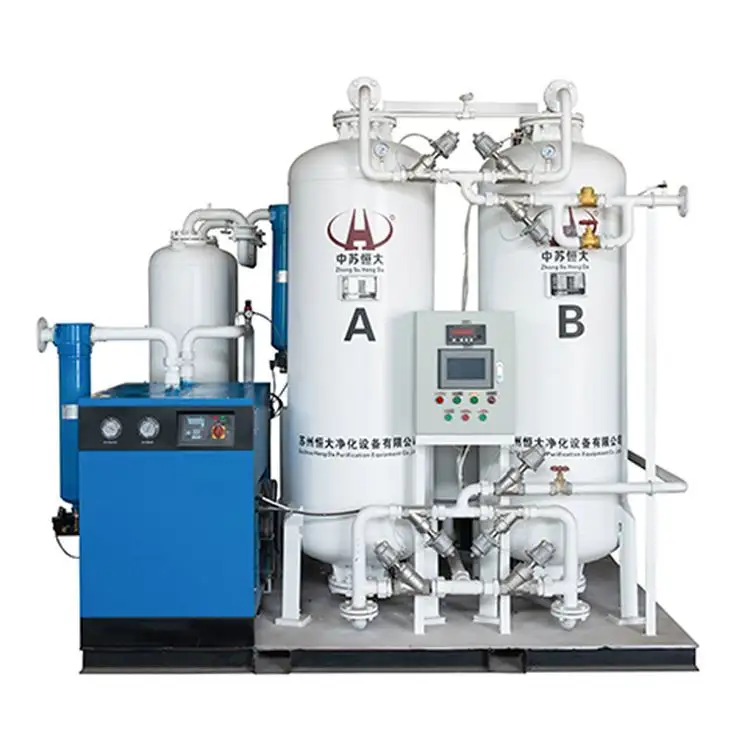 Fabrika fiyat endüstriyel oksijen jeneratörü hava ayırma tesisi