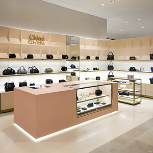 Les vitrines pour chaussures et montres sont utilisées pour l'exposition de produits de luxe dans les salles d'exposition et les centres commerciaux. - Product Image 1