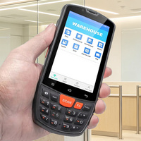 Lecteur de codes-barres industriel robuste Android 15 IP65 avec gestion des stocks, terminal portable PDA prenant en charge le GPS et la double caméra