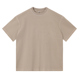 <span class=keywords><strong>T</strong></span>-<span class=keywords><strong>shirt</strong></span> vintage da <span class=keywords><strong>uomo</strong></span> con lavaggio acido personalizzato, stampa DTG Powder Puff con logo, unisex, taglia extra large plus size. - Product Image 2