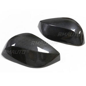 Cubierta de Espejo Lateral de Fibra de Carbono Real para Automóvil, Carcasa de Repuesto para Espejo Retrovisor para Infiniti Q50 Q60 QX30 Q70 2014-2022 - Product Image 2
