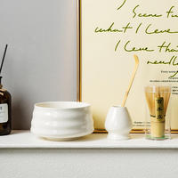Ensembles de thé et café, accessoires, ensemble de thé matcha de qualité cérémonielle, fouet à matcha en bambou, bol à matcha en céramique, kit d'outils pour la préparation du matcha