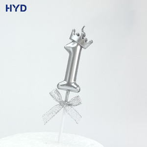 Bougies d'<span class=keywords><strong>anniversaire</strong></span> numériques en cire dorée 2026 pour gâteaux, style romantique, attrayantes, sans fumée, pour enfants et adultes, idéales pour les fêtes - Product Image 1