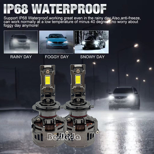 Nuevo diseño impermeable <span class=keywords><strong>precio</strong></span> de fábrica H1 H3 H4 H7 H11 9005 9006 880 881 120W 50000LM Led faro H4 - Product Image 3