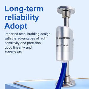 Gemho Hersteller kunden spezifischer Dehnung smess streifen Oberflächen montiertes Strain ometer Stahlbogen-Vibrationsdraht-Exten so meter - Product Image 2