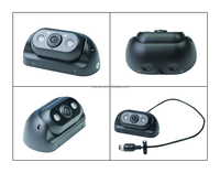 Caméra de recul SONY IMX662 HD Vision nocturne étanche IP68 Objectif réglable Vue avant/côté/arrière Écran partagé 9-16V pour camion bus