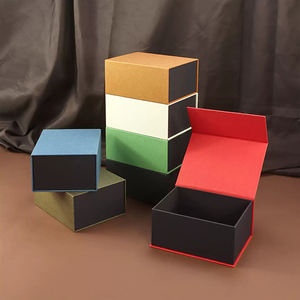 High-end Fashion Custom Luxury jewelry Gift <b>Box</b> Magnetic Jewellry Paper Boxes for Business or Gift Magnetic <b>Book</b>-Shaped Boxes - Product Image 1