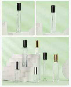 Botellas de Vidrio Transparente Vacías para Perfume con Pulverizador, 3ml/5ml/10ml/15ml, Impresión Personalizada en Caja de Papel - Product Image 5