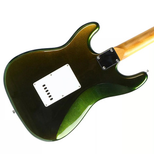 Venta al por mayor cambio de color personalizado cambio de color HSS guitarra eléctrica OEM/ODM aceptado 4 acabados disponibles 24 trastes para trituración - Product Image 3