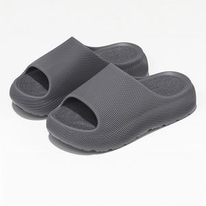 Tongs d'intérieur en tricot à motif chien de dessin animé – Tendance, anti-odeur, légères, toutes saisons, options multi-styles - Product Image 2