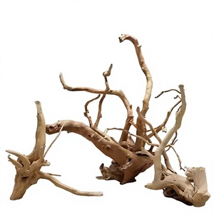 Decoração Natural de Raízes de Rododendro para Aquário, Ornamento para Paisagismo de Tanques de Peixes - Product Image 1
