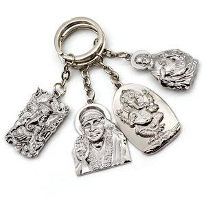 Porte-clés en métal tendance, motif dessin animé, étanche, petit cadeau délicat, vente en gros - Product Image 6