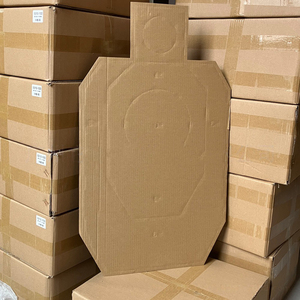 Cibles en carton vierges en forme de torse, conformes aux normes USPSA, pour compétitions de tir et entraînement sur le stand de tir - Product Image 3
