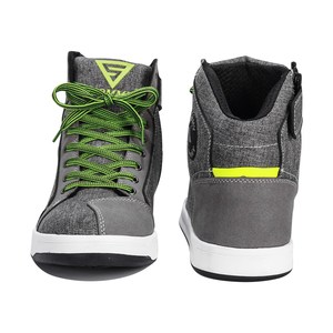 Chaussures de moto durables antidérapantes off-road en cuir polyuréthane pour homme avec protection contre les chocs – Idéales pour l'été - Product Image 5
