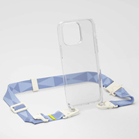 Étui de téléphone à bandoulière avec cordon en PP, crochet, toucher doux, polyester, antichoc, anti-rayures, protection à 360 degrés, étui XOUXOU pour