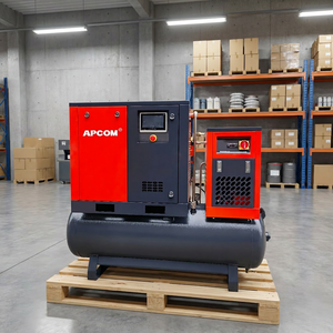 Compresor de Aire de Tornillo Rotativo Integrado 4 en 1 con Secador de Aire, Tanque y Filtros para Máquina de Corte por Láser de Fibra 7.5kw 11kw 15kw - Product Image 4