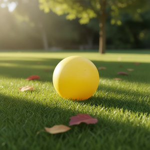 Pelota de caucho natural de 7 cm para juguetes interactivos para mascotas - Product Image 3