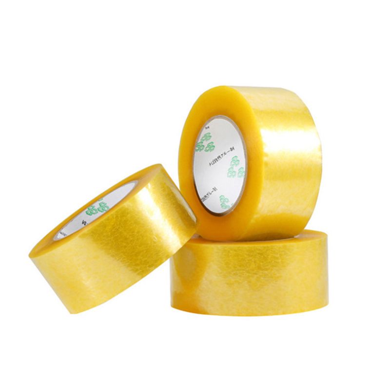Wholesale Opp Color Self-adhesive Transparent Packaging Tapes Strong Acrylic Carton Sealing Glue Pack Tapes