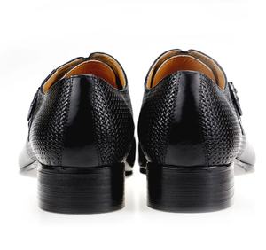Zapatos de vestir de boda hechos a medida para hombre con hebillas de moda, zapatos de cuero brogue de negocios informales hechos a mano - Product Image 4