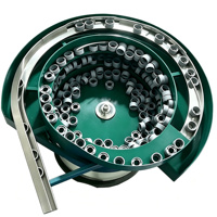 Équipement de vibration à usinage de précision pour petites pièces de quincaillerie en plastique, alimentateur vibrant à cuve, système d'alimentation par vibration