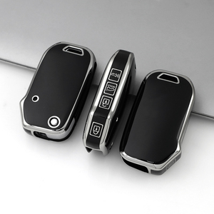 Coque de protection pour clé de voiture en TPU souple de qualité supérieure pour KIA hyundai Tucson SONATA Santa Fe Rohens coupé Cerato porte-clés sac porte-clés - Product Image 1