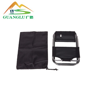 Guanglu Folding Chair Aluminum Alloy Portable Outdoor Camping Fishing Stool With <b>Backrest</b> Rectangular 48x24x23cm - Product Image 5