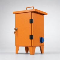 Boîte d'alimentation portable, boîte de prises électriques, boîte de distribution industrielle en plastique pour extérieur
