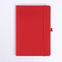 Carnets à couverture rigide en cuir PU X418 A6 pour étudiants, reliure rigide, journal A5, carnet de notes